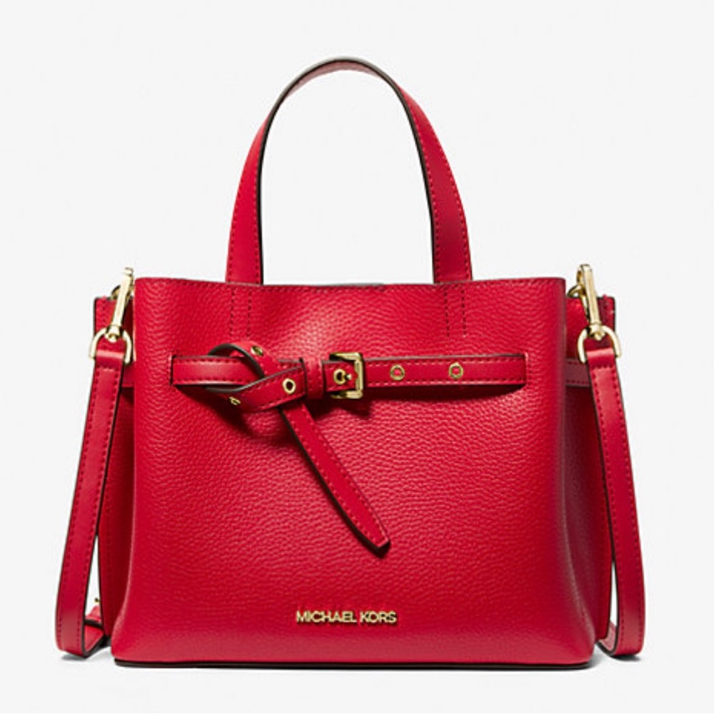 Red Michael Kors Small Satchel NWT